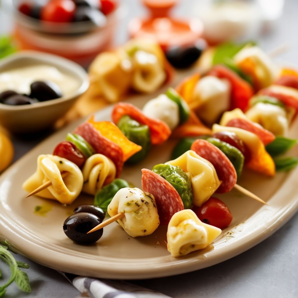 Mediterranean Skewer Bites