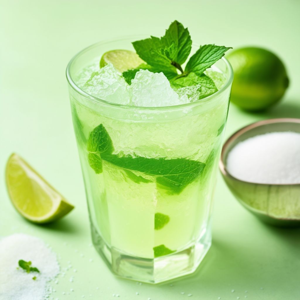 Refreshing Mint Lime Cooler