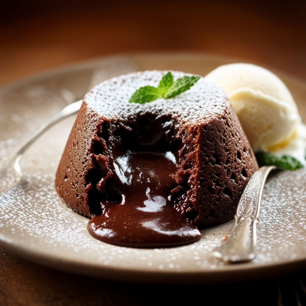Dekadenter Schokoladen-Lava-Pudding