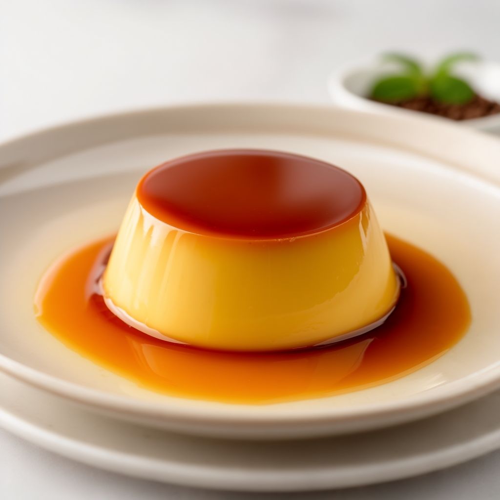 Creamy Coffee Caramel Custard