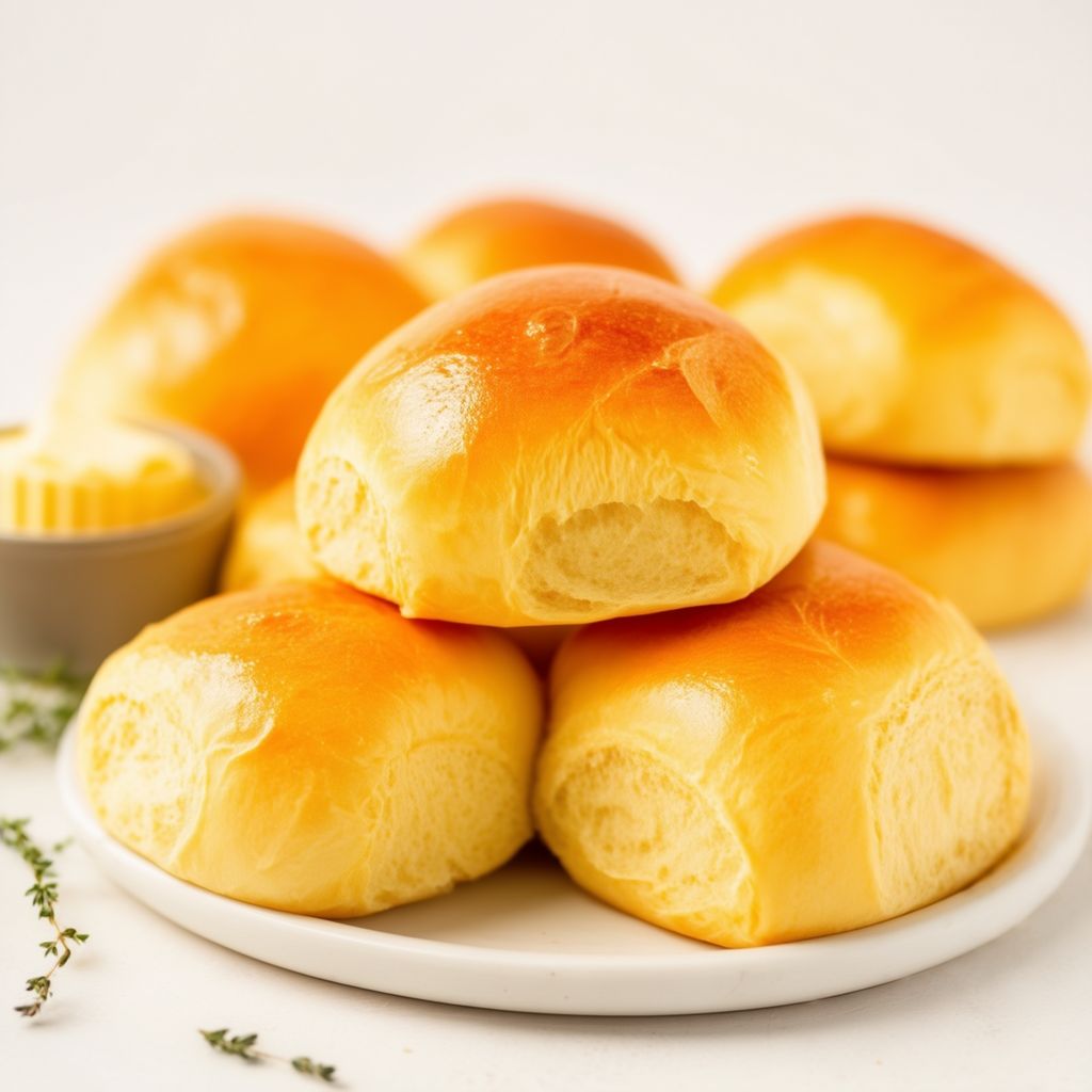 Golden Butter Dinner Rolls