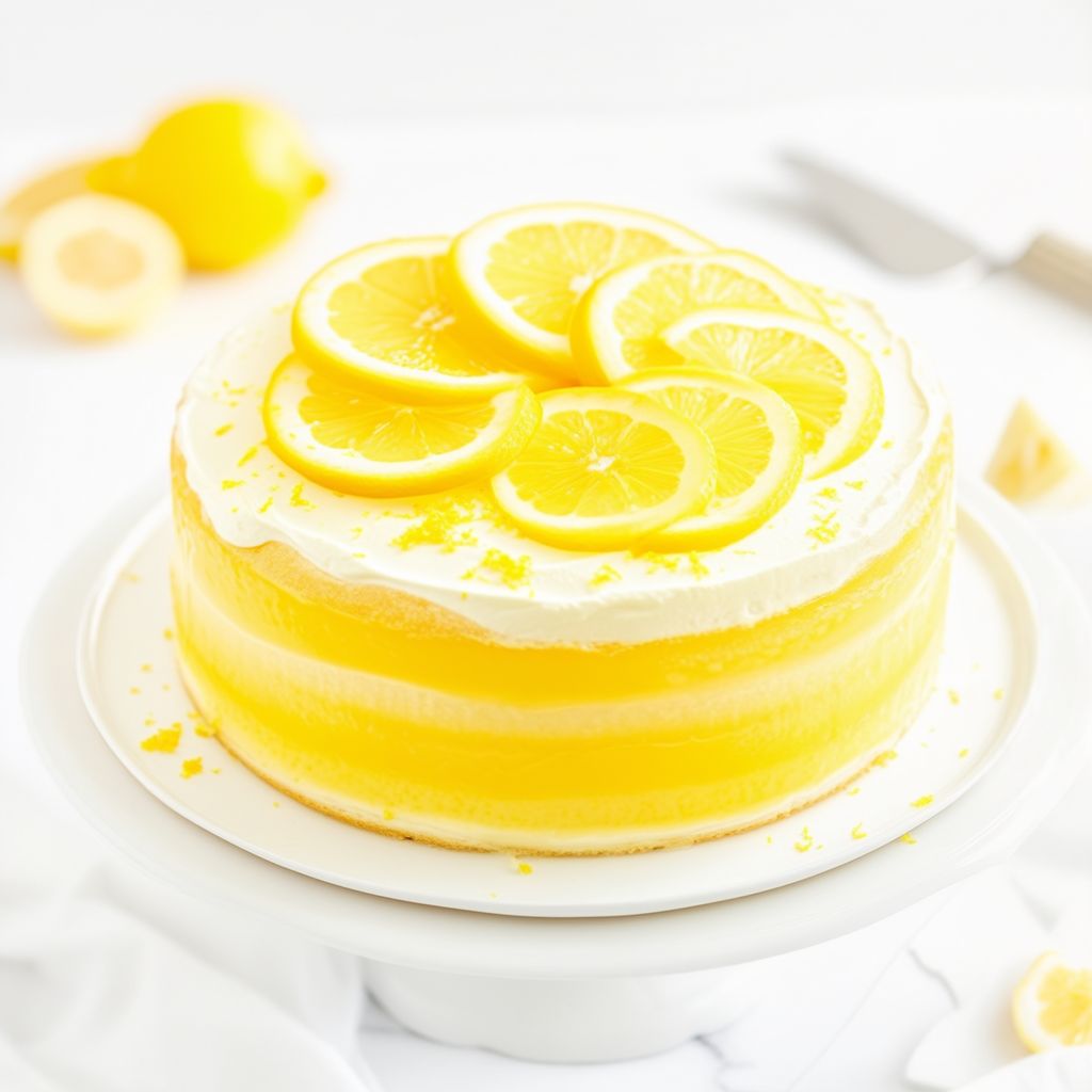 Zesty Lemon Delight Cake
