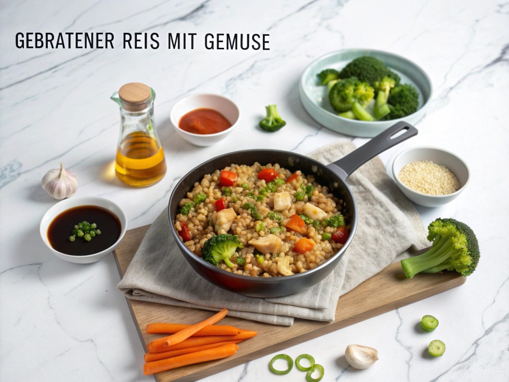 Gebratener Reis mit Gemüse