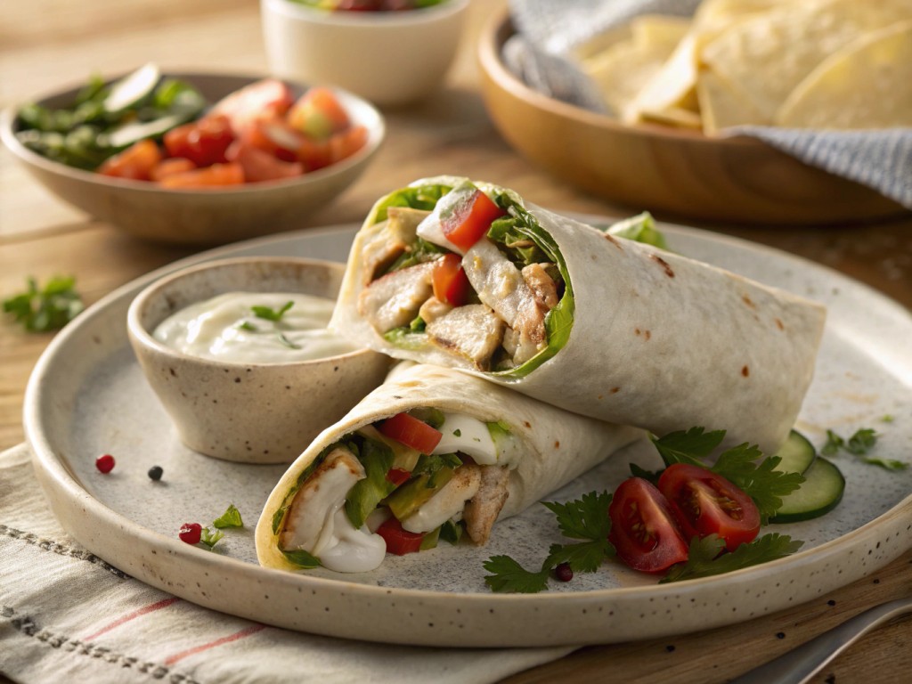 Gemüse‑Wraps