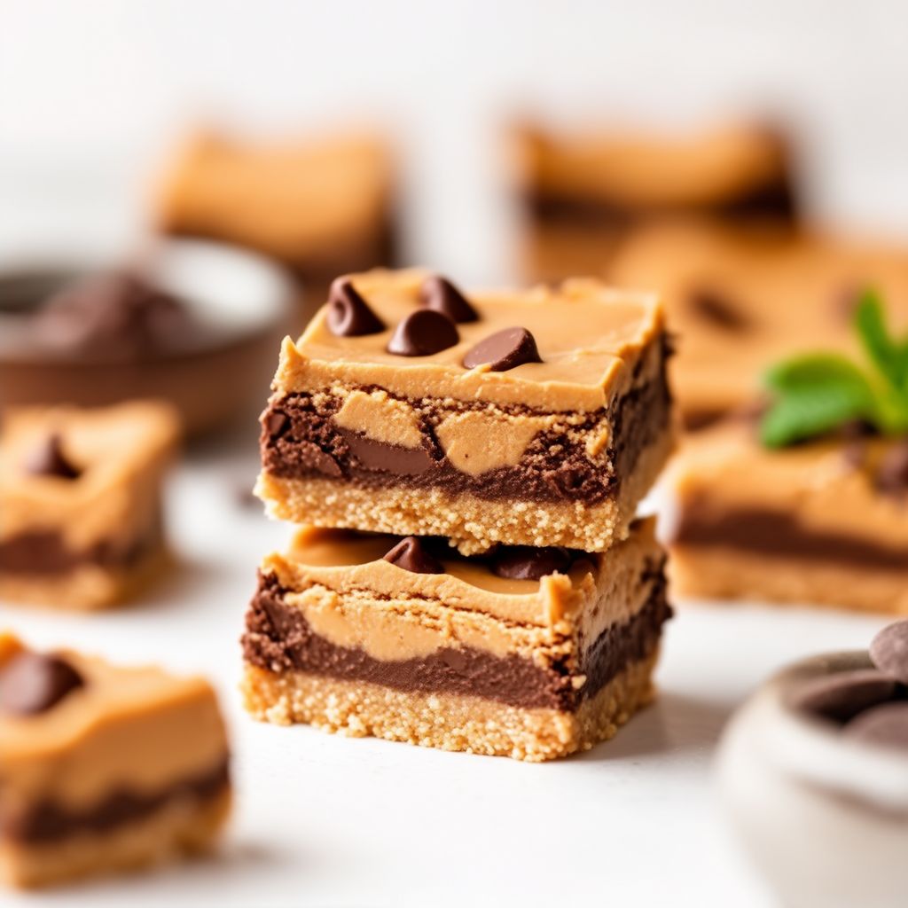 Chocolate Peanut Butter Crunch Bars
