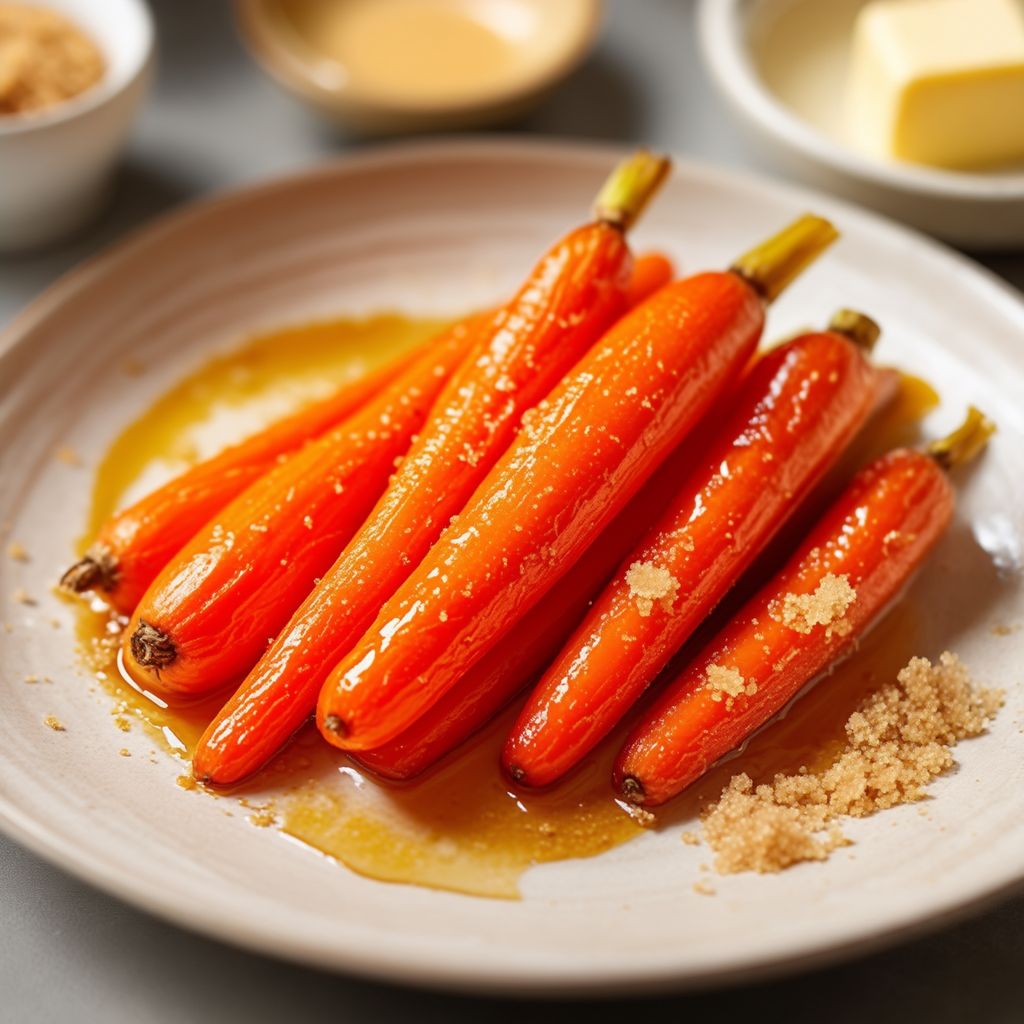 Golden Glazed Carrots