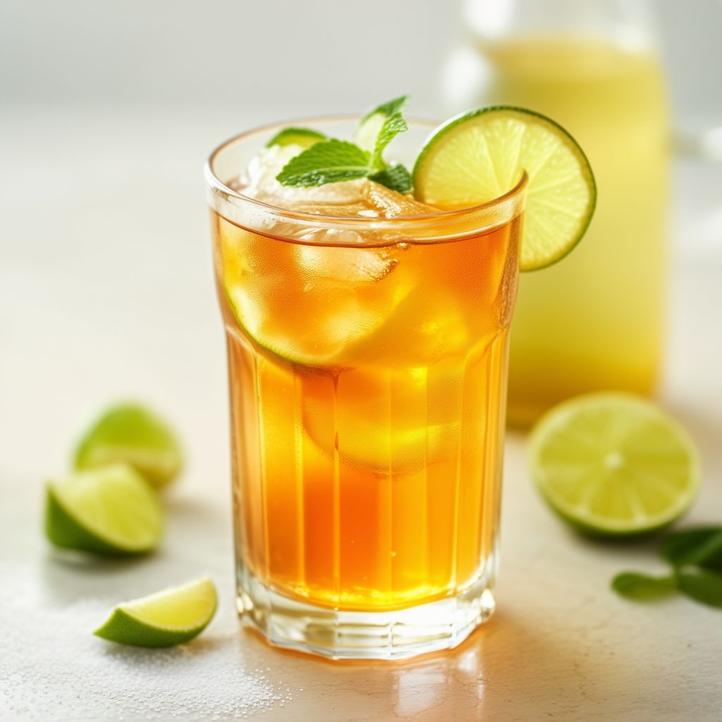 Zesty Lime Tea Cooler