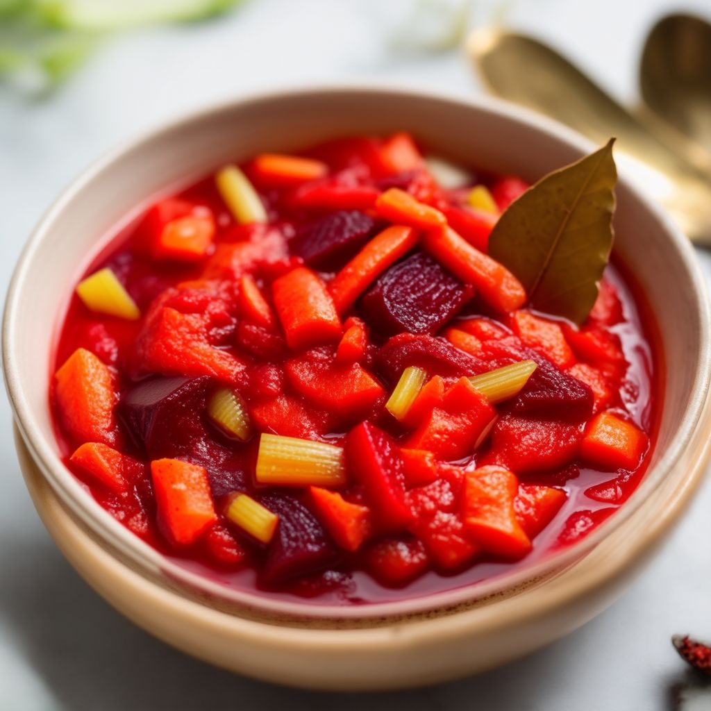 Verbesserte tomatenfreie Gemüsesoße