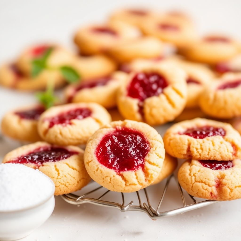 Delightful Jam-Filled Cookies
