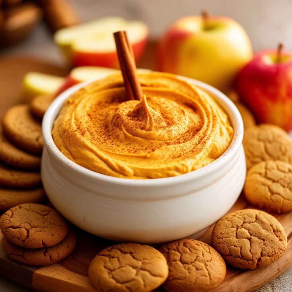 Spiced Pumpkin Cream Cheese Dip