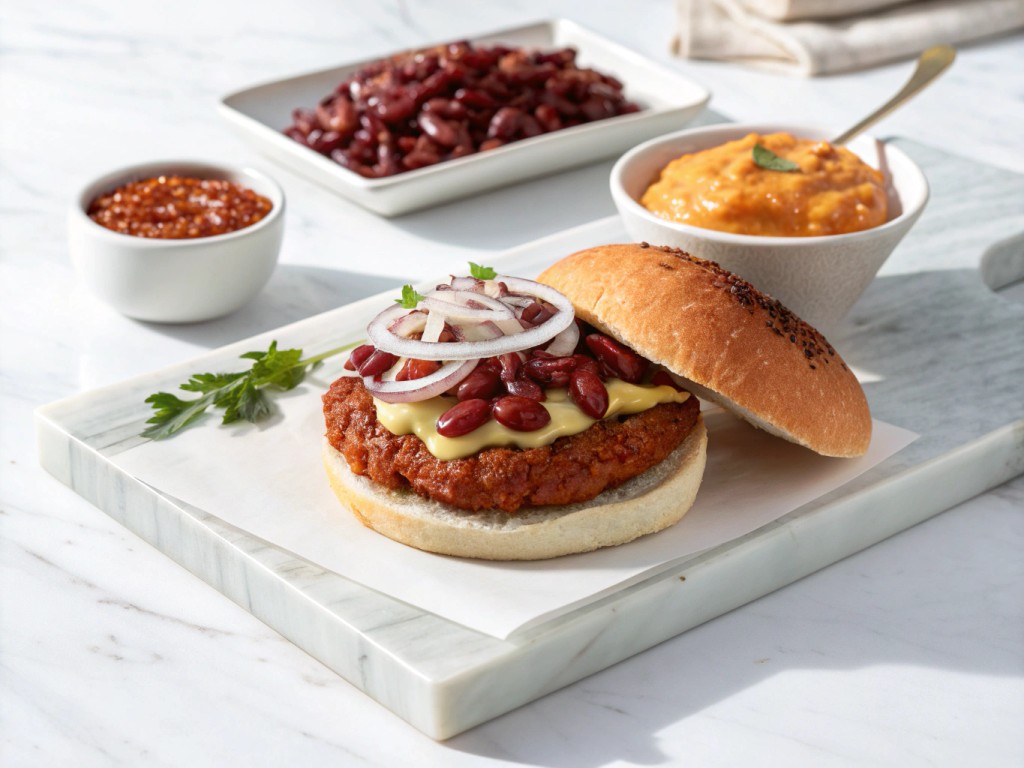 Kidney‑Bohnen‑Burger