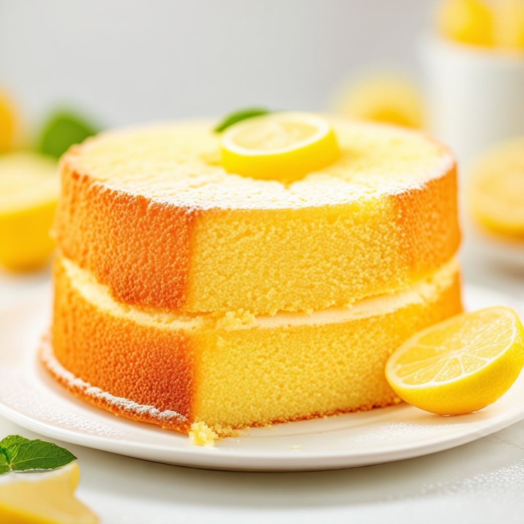 Torta Chiffon al Limone
