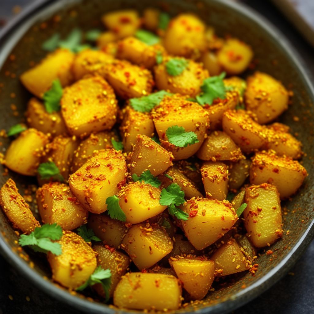 Spiced Potato Stir-Fry