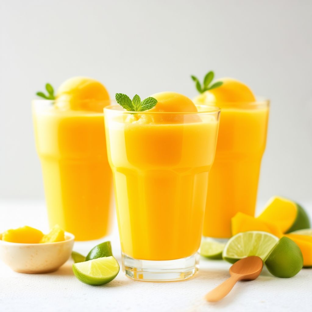 Tropischer Mango Bliss Smoothie