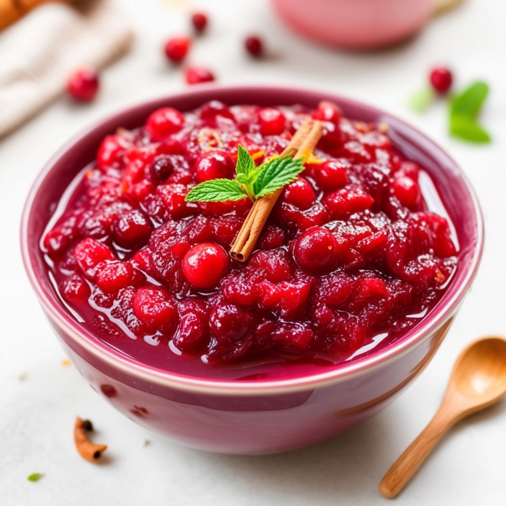 Zesty Spiced Cranberry Relish