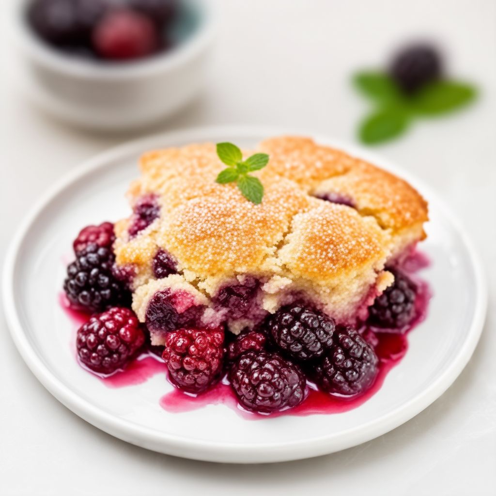 Blackberry Delight Cobbler