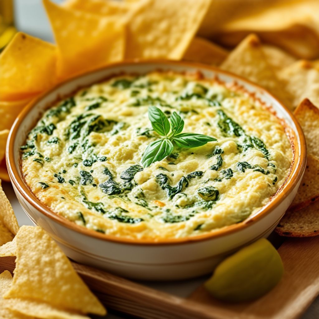 Dip Cremoso di Carciofi e Spinaci