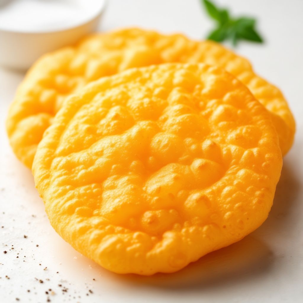 Goldene Frittierbrot-Delikatesse