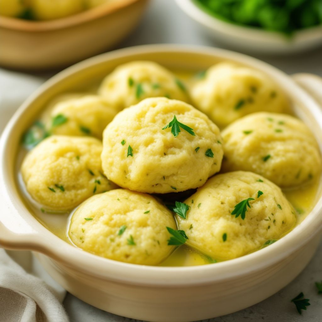 Fluffige Kräuterdumplings