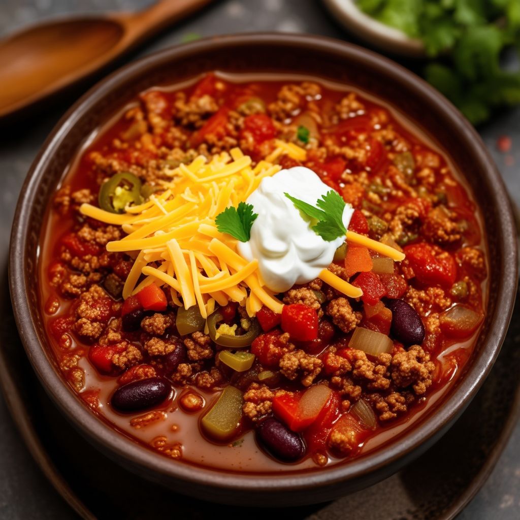 Würziges Hausgemachtes Chili
