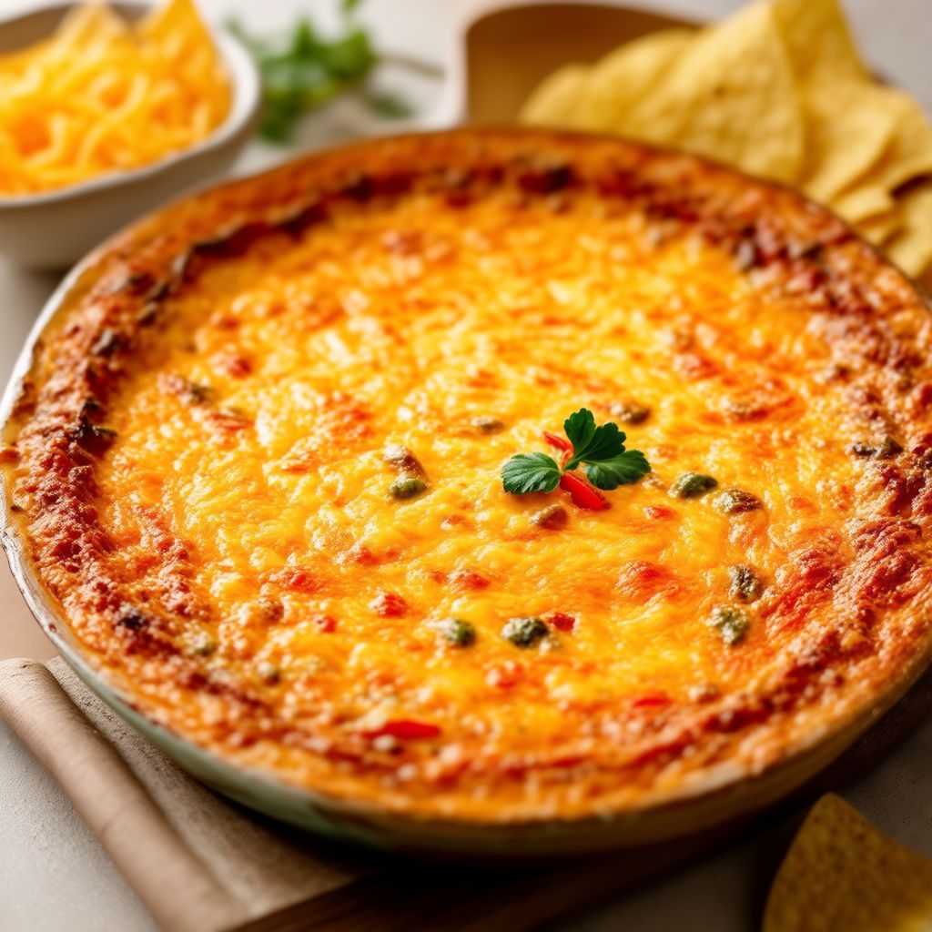 Dip di Pizza con Peperoni e Formaggio