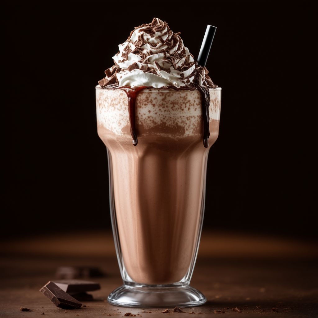 Deluxe Cremiger Schokoladen-Milchshake