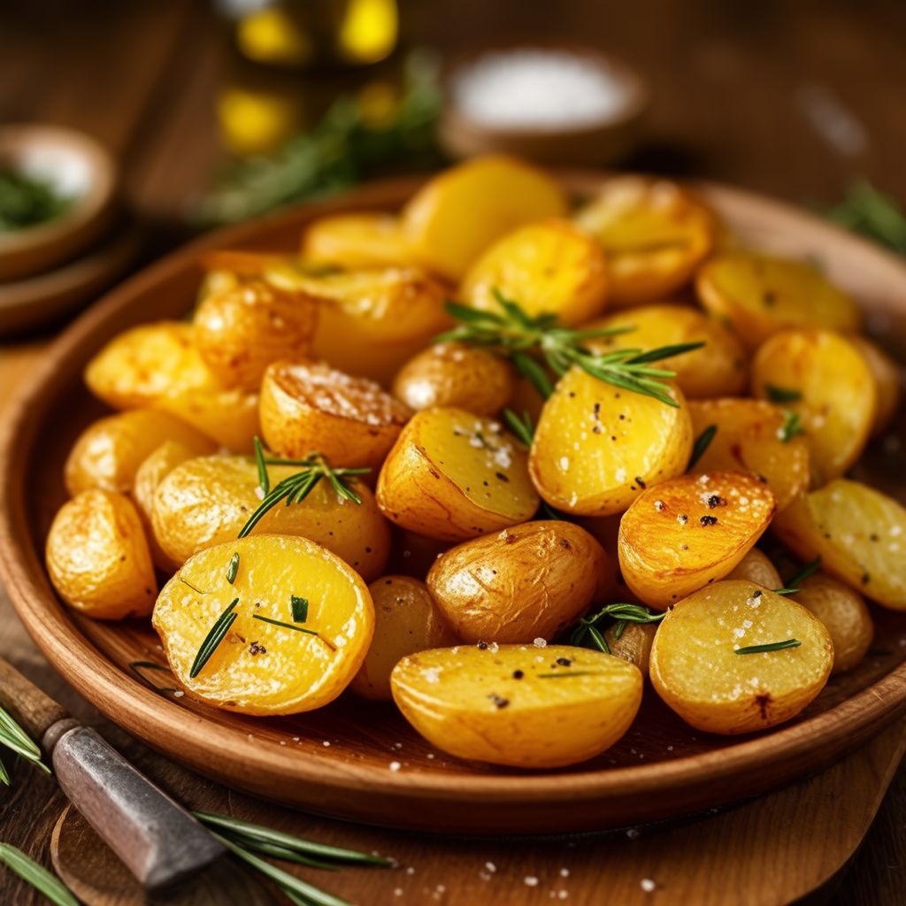 Patate Arrosto all'Aglio e Erbe