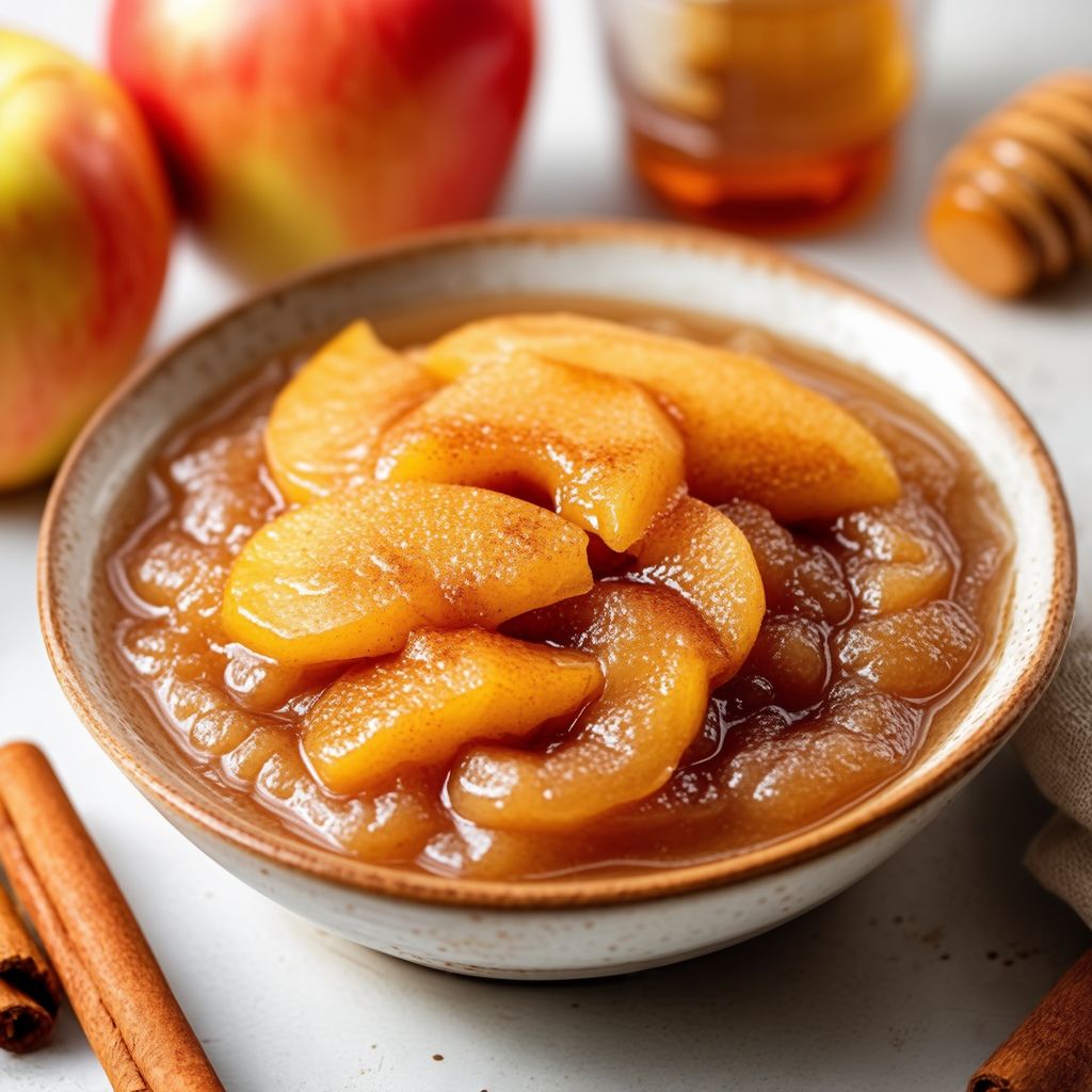 Composta di Mele alla Cannella in Slow Cooker