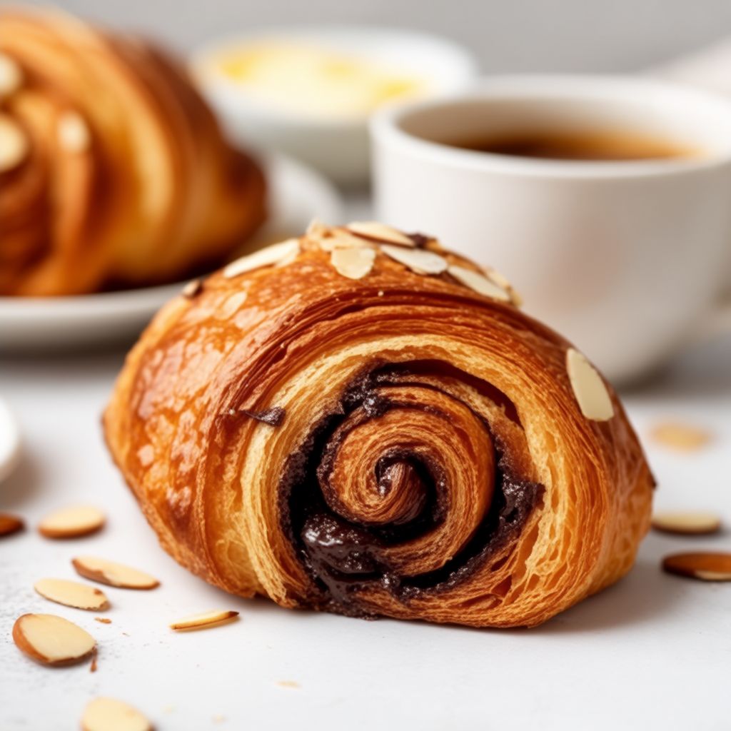 Chocolate Almond Croissant Rolls