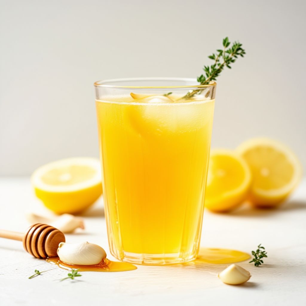 Zesty Garlic Lemon Infusion