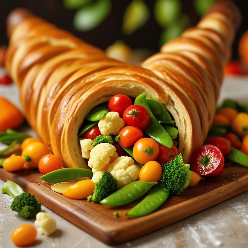 Harvest Bread Cornucopia