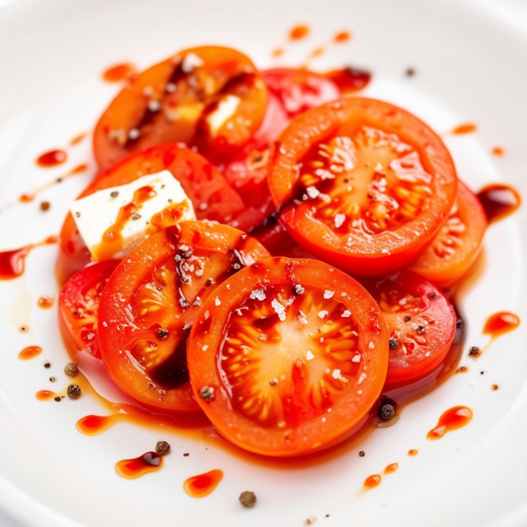 Tomato and Cottage Cheese Delight