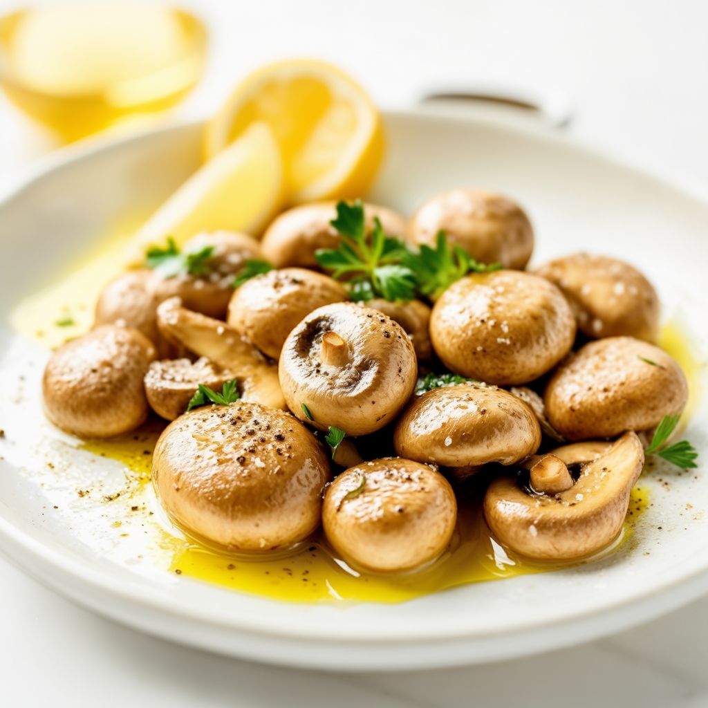 Sautéed Mushrooms with Lemon and Herbs
