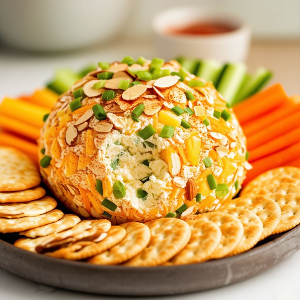 Tropical Cheese Ball Delight
