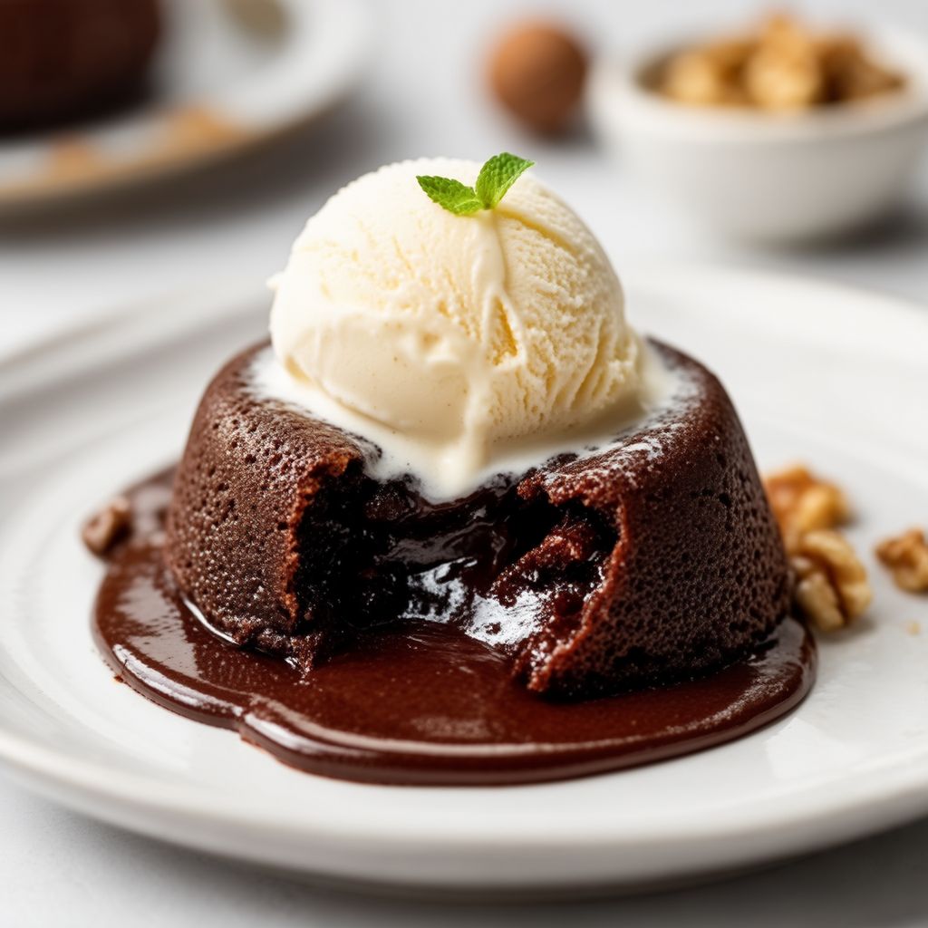 Torta di Lava al Cioccolato in Pentola Lenta