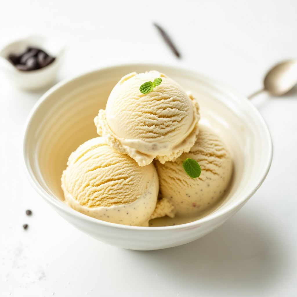 Creamy Vanilla Bean Ice Cream