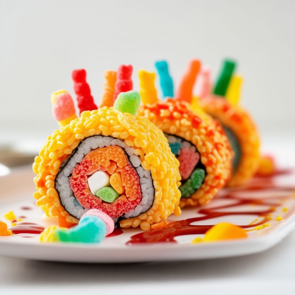 Rotoli di Sushi di Caramelle