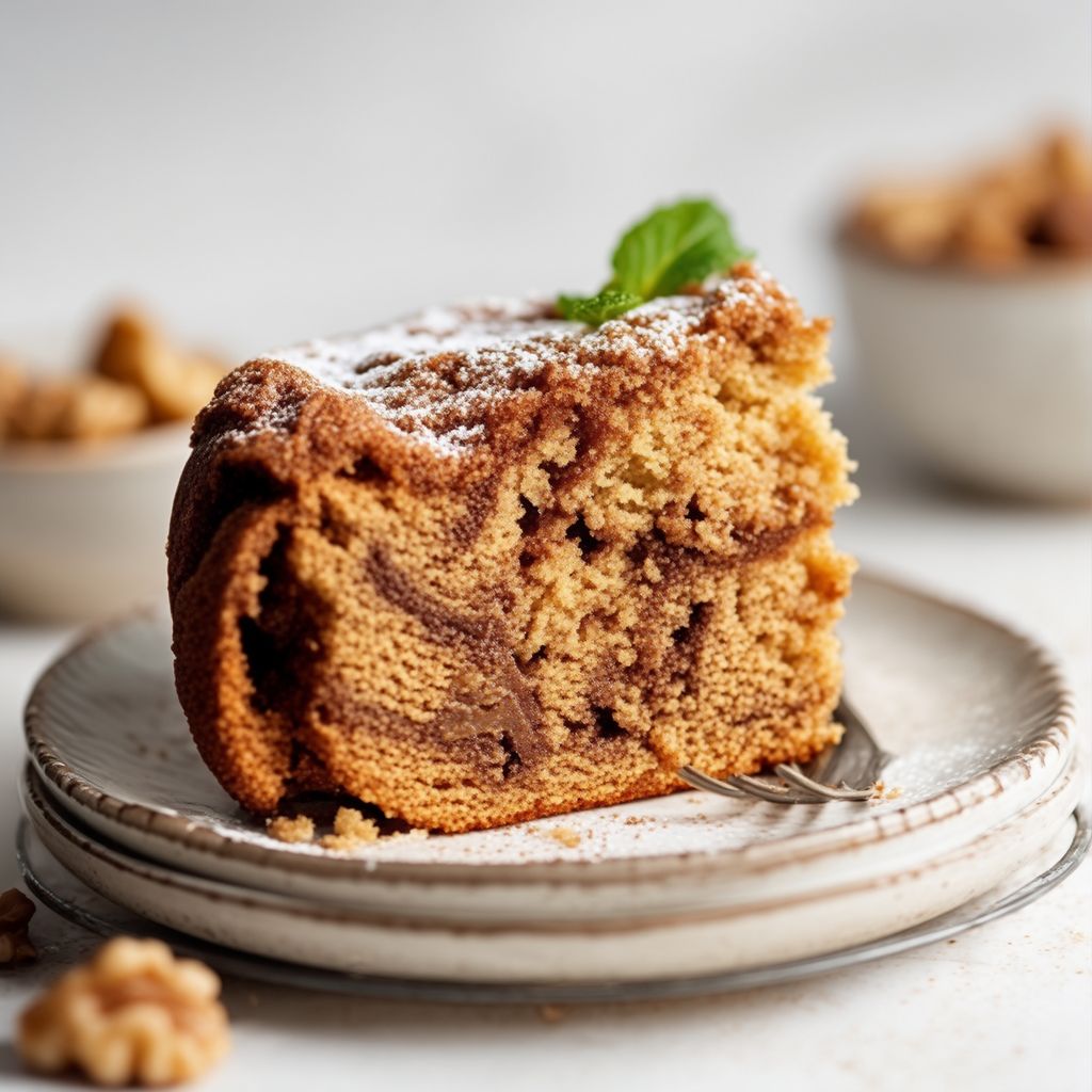 Zimt-Walnuss-Kaffeekuchen