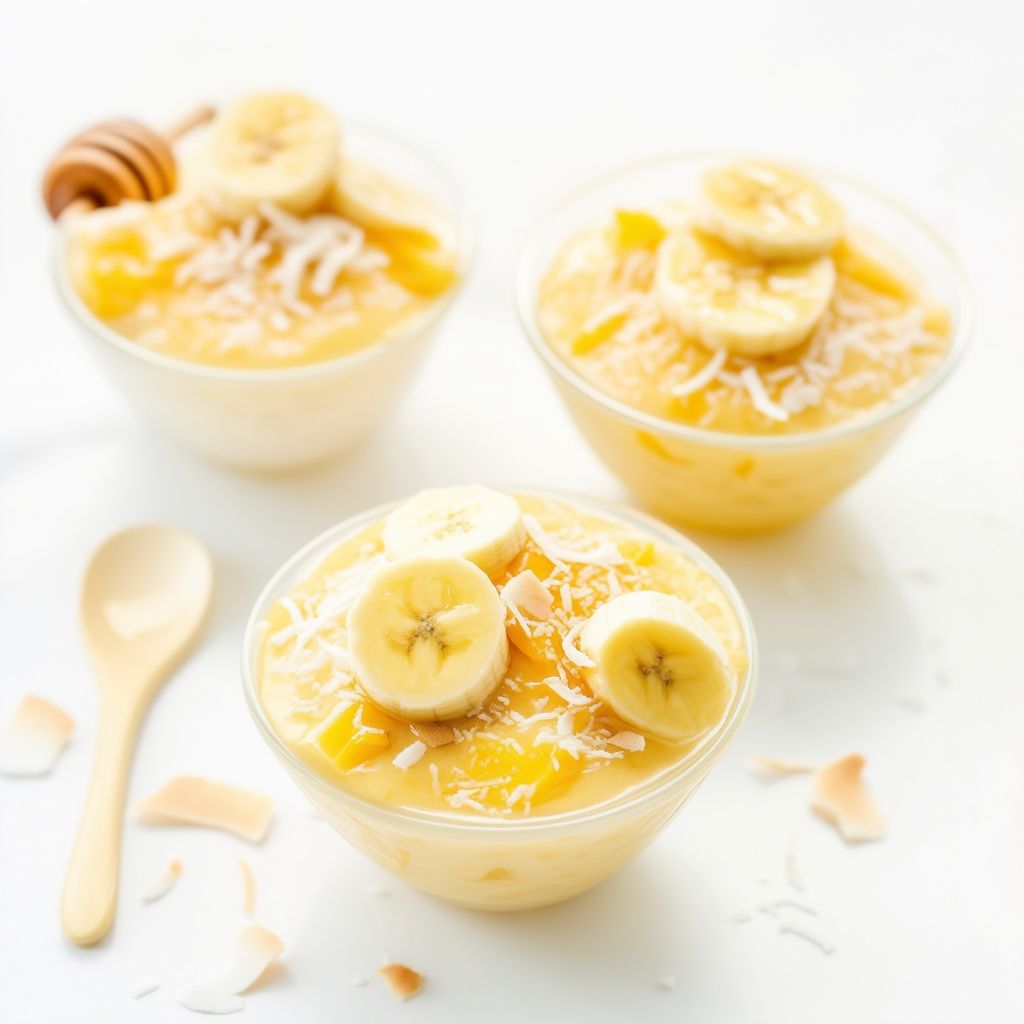 Delizia Tropicale di Banana e Cocco