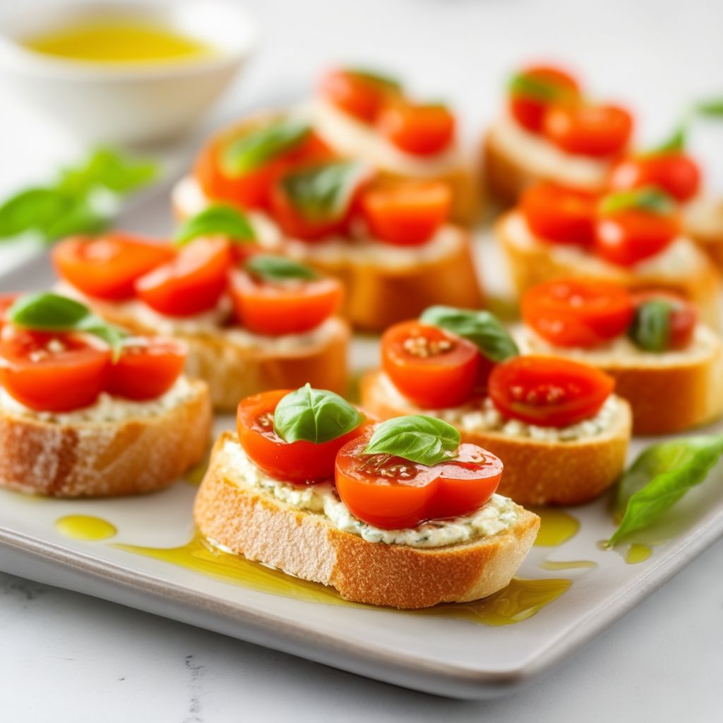 Herzhafte Boursin-Crostini