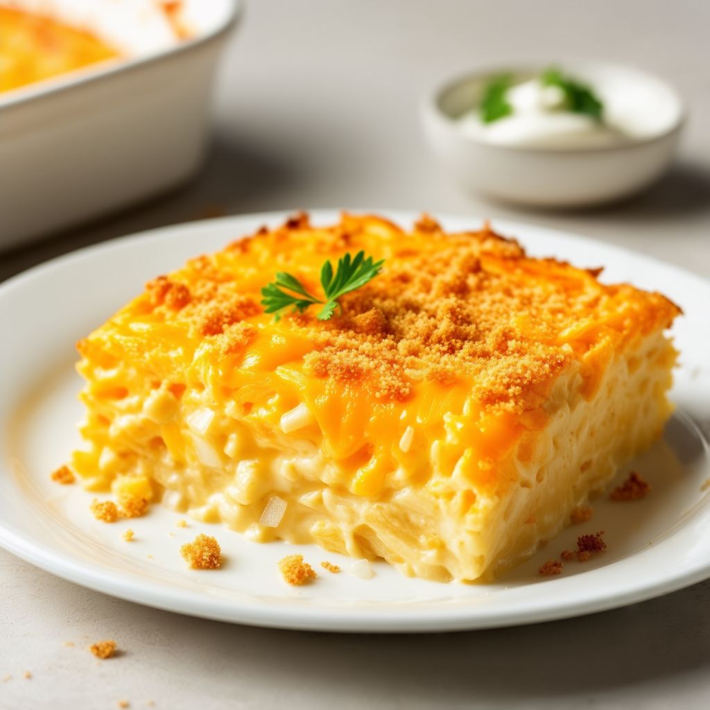 Cremiger Käse-Hasselback-Kartoffel-Auflauf