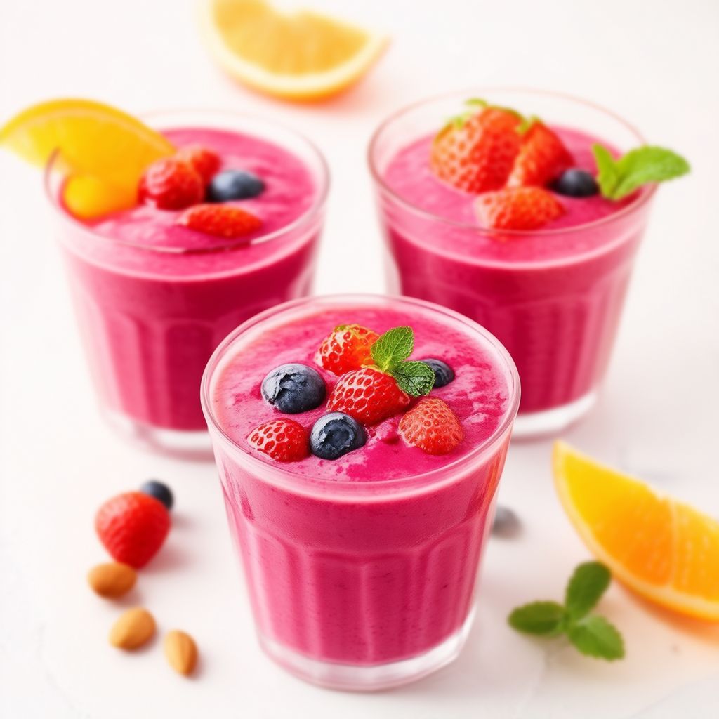 Beeren-Zitrus-Genuss-Smoothie