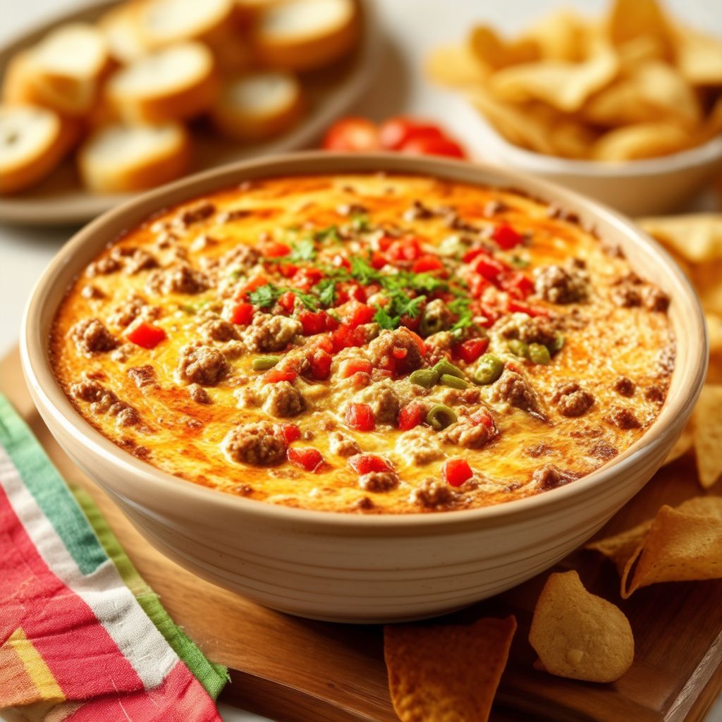 Savory Sausage Cheese Dip