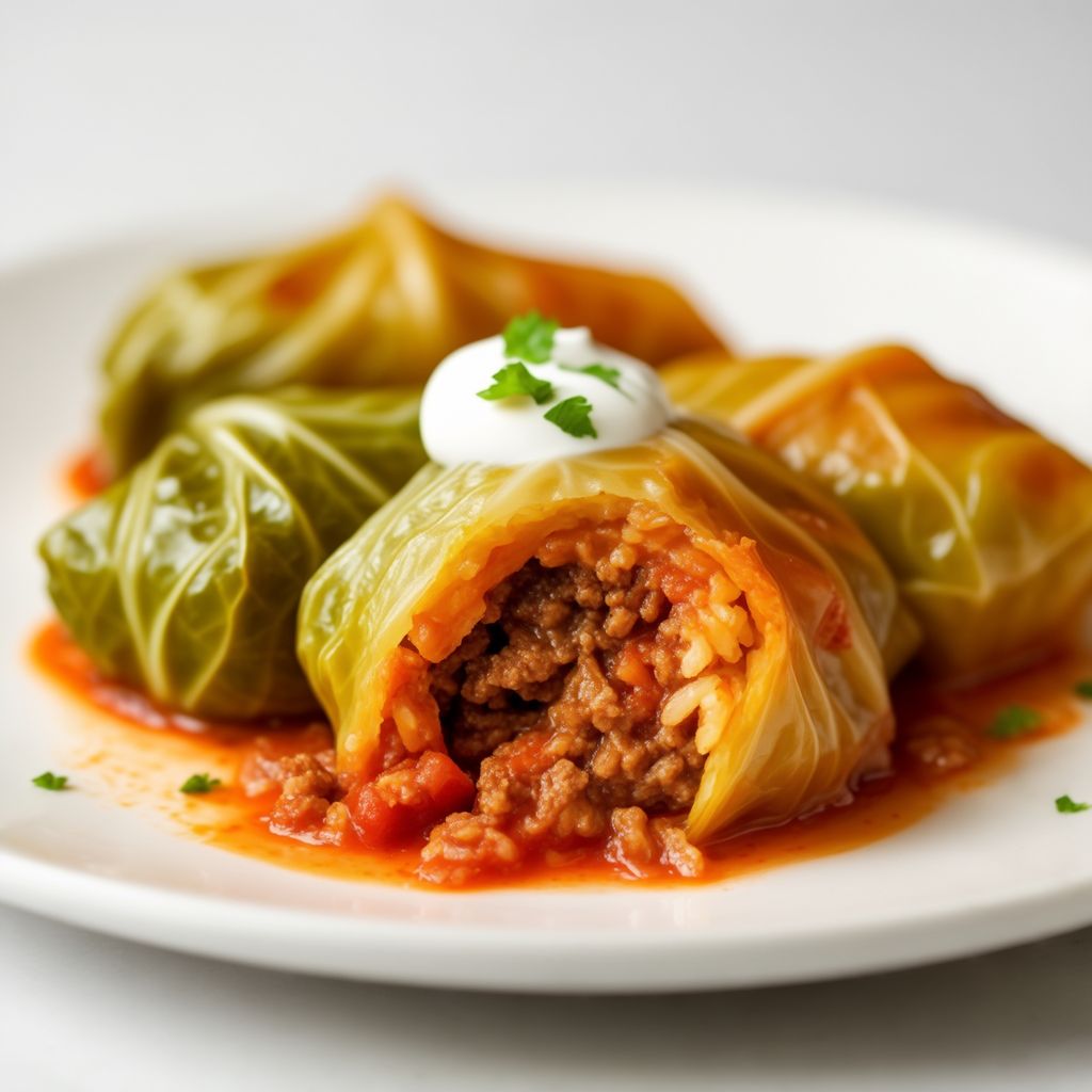 Savory Stuffed Cabbage Rolls