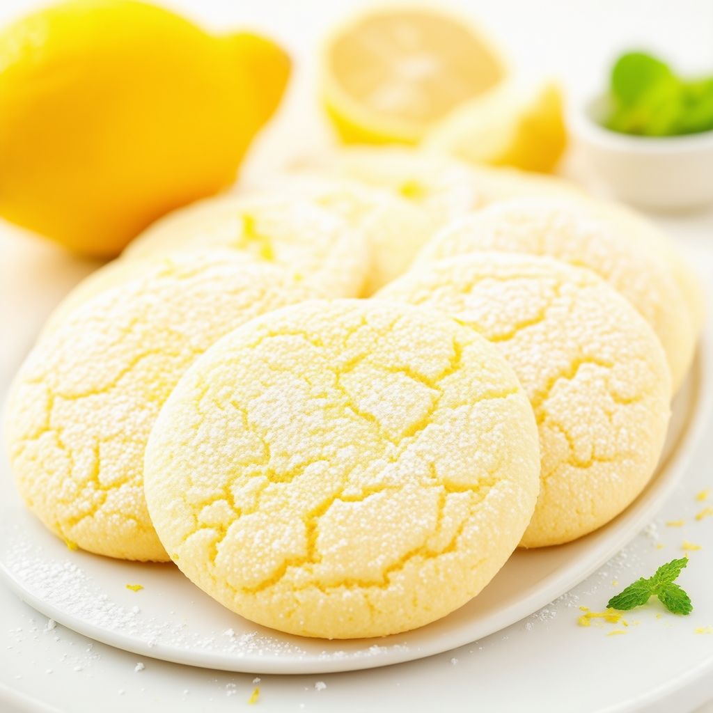Zesty Lemon Bliss Cookies