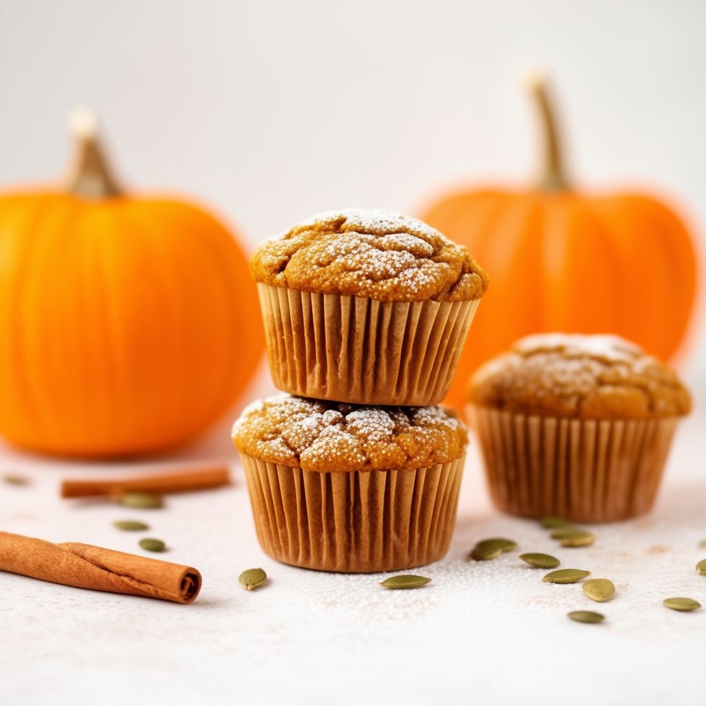 Gewürzte Kürbis-Muffins