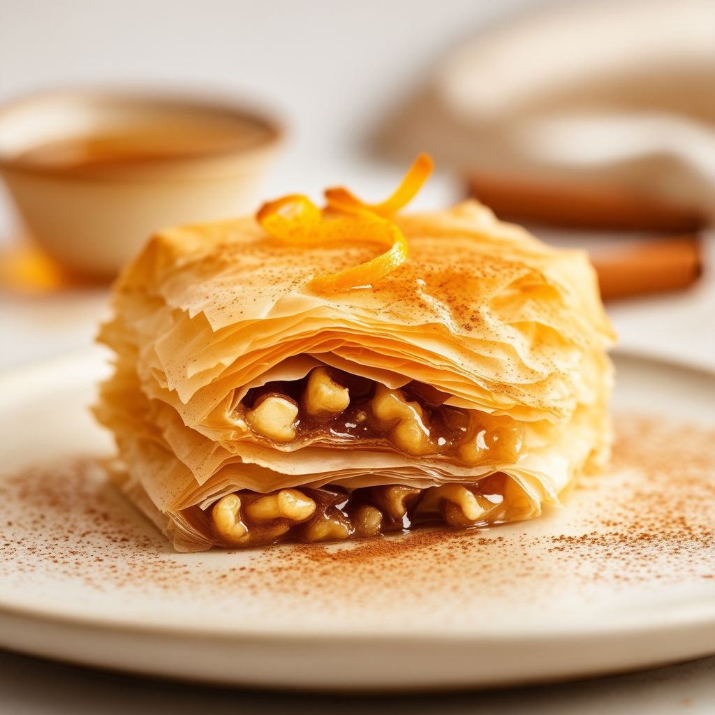 Honig-Nuss-Phyllo-Delight