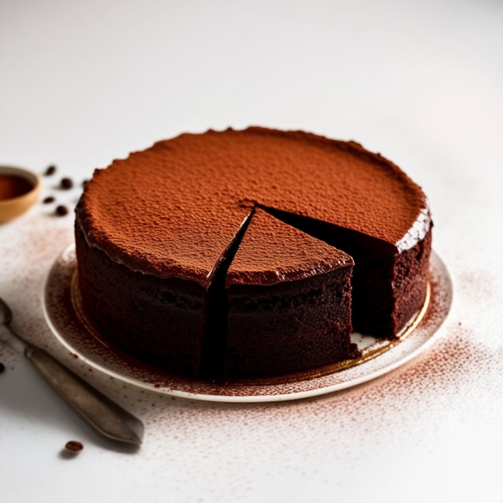 Decadent Chocolate Truffle Cake