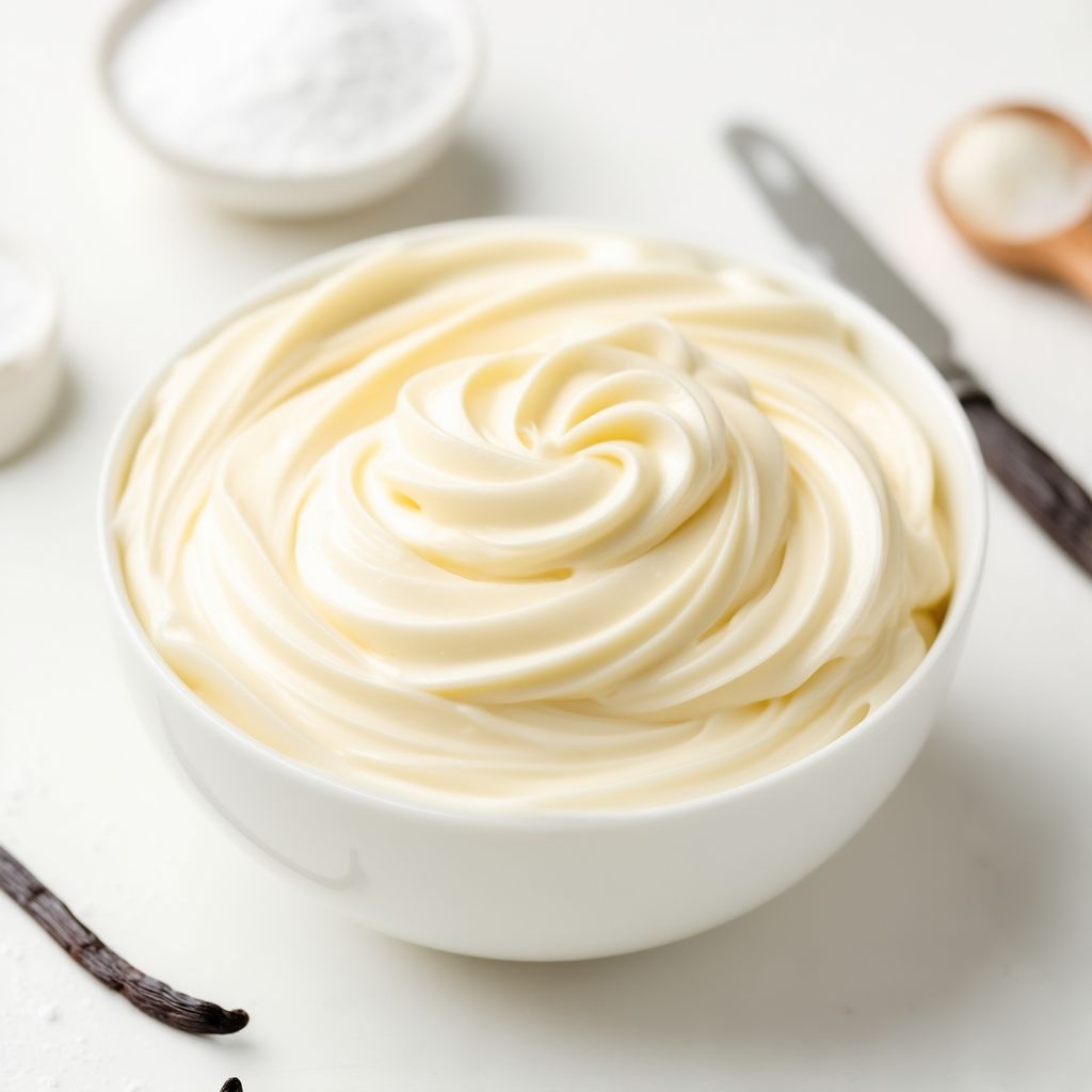 Frosting alla Vaniglia Cremosa