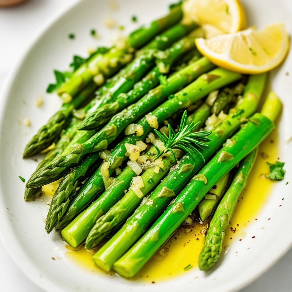 Garlic Herb Asparagus Delight